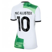 Zenski Nogometni Dres Liverpool Alexis Mac Allister #10 Gostujuci 2023-24 Kratak Rukav